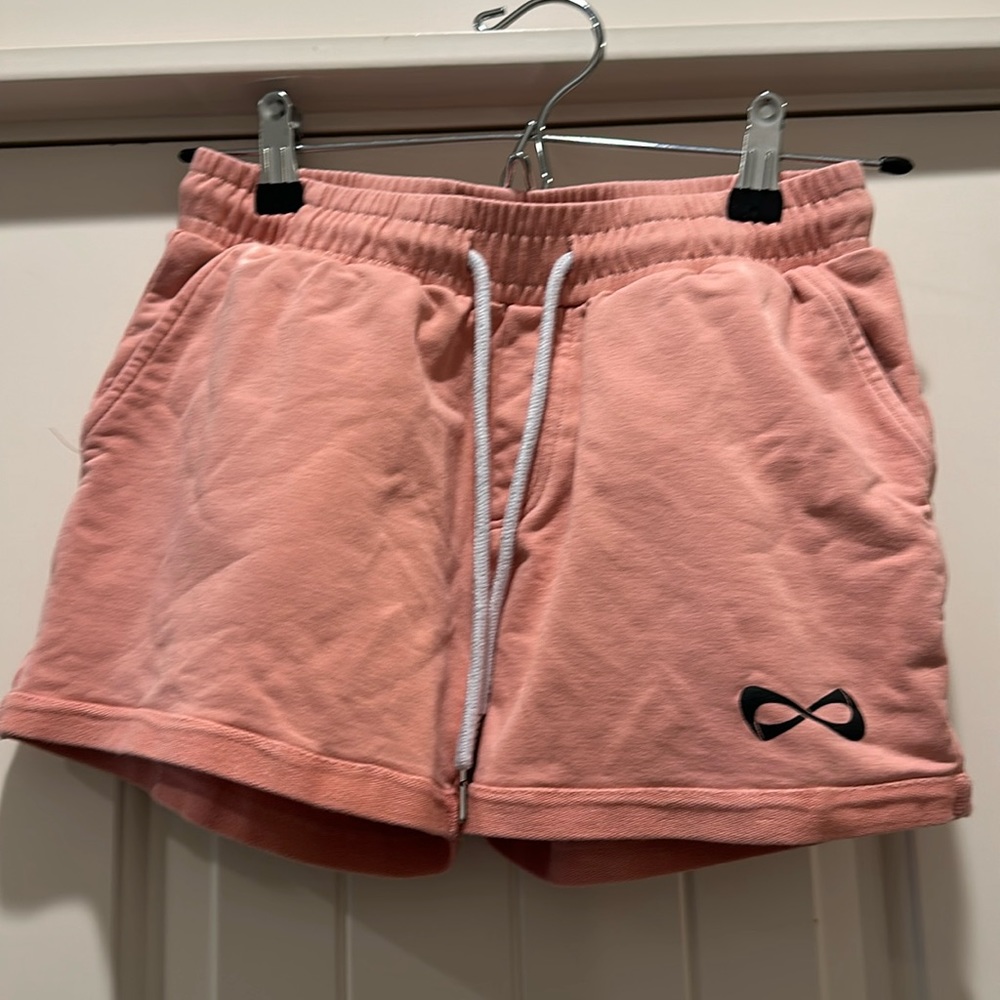 NWOT-Women’s Infinity Brand Shorts, peach color